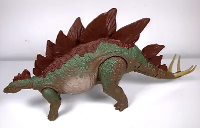 Buy Mattel Jurassic World Stegosaurus Dinosaur Action Figure 14” Tail Strike 2017 • 14.99£