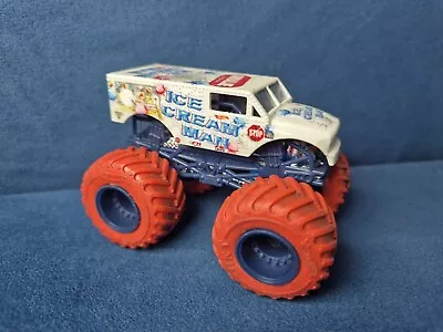 Buy Rare Hot Wheels Monster Jam 1:64 Ice Cream Man Red Wheels Monster Truck Toy Car • 9.99£