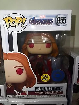 Buy Funko Pop (Marvel) - Wanda Maximoff - Avengers: Endgame [GITD] • 25£