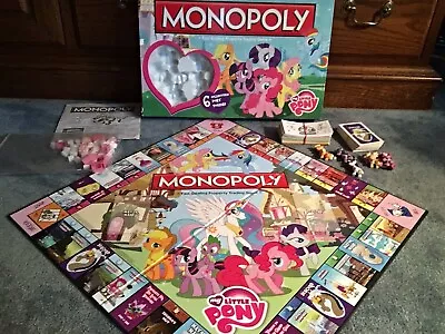 Buy My Little Pony Monopoly MLP Board Game 1 Piece Missing. • 38.04£