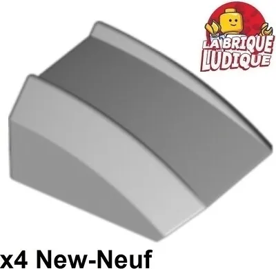 Buy LEGO 4x Slope Curved Gradient Curve 2x2 Lip Grey/Light Bluish Gray 30602 New • 2.35£