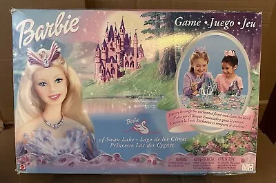 Buy RARE 2003-Barbie Of Swan Lake-Princess Fantasy Board Game-Tiaras-Mattel-NEW • 19.29£