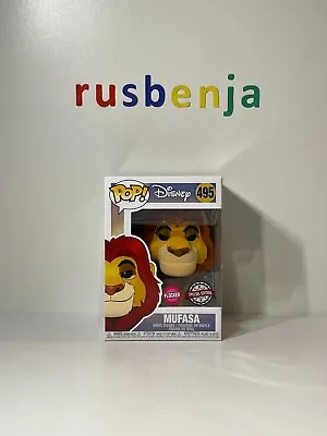 Buy Funko Pop! Disney Animation The Lion King Mufasa Flocked #495 • 17.99£