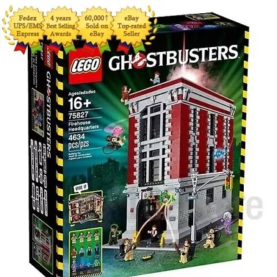 Buy LEGO 75827 Ghostbusters Firehouse Headquarter- New Factory Sealed -Express Ship • 666.26£
