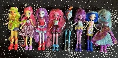 Buy My Little Pony Equestria Girls Rainbow Rocks Dolls X 8 • 32£