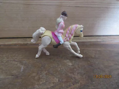 Buy Mattel Vintage 2002 Barbie Rider Horseback Dressage Leg Change Gait Burger King • 7.59£
