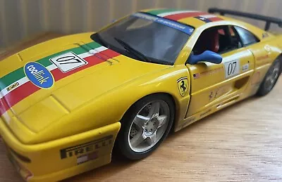 Buy 1/18 Hotwheels ‘Dirty Racer’ Ferrari F355 Die Cast Car • 45£
