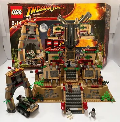 Buy LEGO Indiana Jones 7627 Temple Of The Crystal Skull (100% W/ Box + Instructions) • 140£