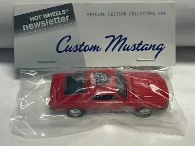 Buy Hot Wheels 9th Nationals Convention 2009 News Letter Red Custom Mustang Bag Car • 159.01£