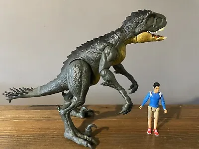 Buy Jurassic World Camp Cretaceous Kenji & Scorpios Rex Action Figures Mattel • 29.99£