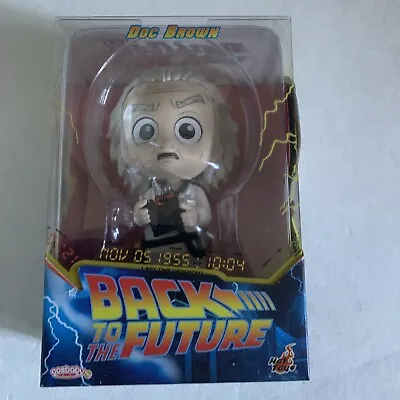 Buy Hot Toys: Back To The Future Doc Brown Cosbaby Figure (New) (015) • 20£