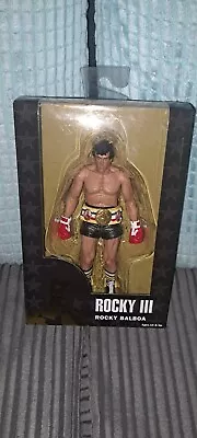 Buy NECA Rocky 3 Rocky Balboa 40th Anniversary Series 1 With Belt • 75£