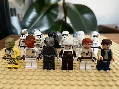 Buy Lego Star Wars Minifigures, Bossk, Admiral Ackbar, 4-LOM , Dengar, Han Solo (187 • 7.99£
