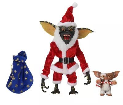 Buy Gremlins Ultimate Santa Stripe And Gizmo 7  Scale Action Figure 2-Pack NECA • 49.99£