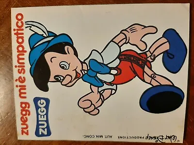 Buy ZUEGG I LIKE PINOCCHIO FIGURE Walt Disney Stickers  • 1.55£