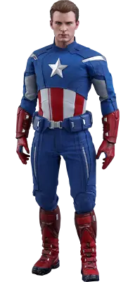 Buy 2012 MARVEL Captain America Sixth Scale Version Figure Hot Toys Sideshow MMS563 • 342.70£