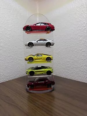 Buy 5 Cars  Acrilyc. Display Stand Hot Wheels ( Cars Excluding) • 8.77£