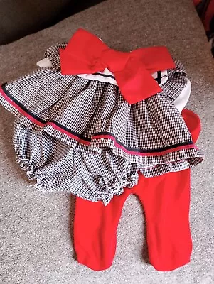 Buy My Child My Love Mattel Aussie Check With Red Bow And Tights Original!! • 89.20£