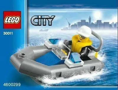 Buy LEGO CITY: Police Dinghy Polybag Set 30011 NEW BNSIP • 4.99£
