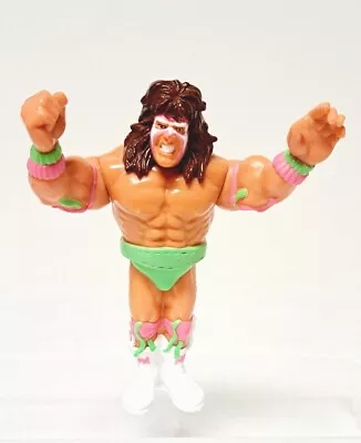 Buy WWF Titan Sports ULTIMATE WARRIOR 4.5  Wrestling Figure Hasbro WWE WCW 1990 • 14.99£