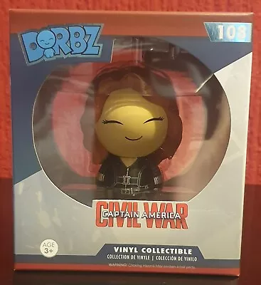 Buy Funko Dorbz Black Widow : Captain America Civil War - Marvel Vinyl Figure #108 • 10.99£