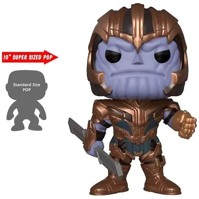 Buy 10-INCH Funko Pop! Thanos Exclusive Figure #460 Marvel Avengers Pop Figure 25CM • 41.85£