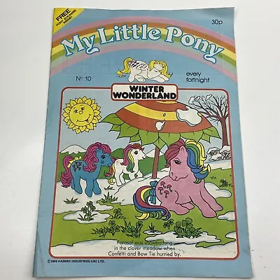 Buy Vintage My Little Pony G1 Comic Magazine UK Hasbro 1986 Issue No 10 • 4.99£