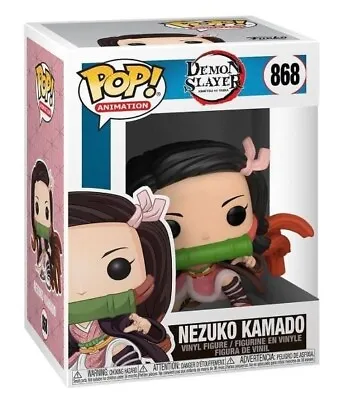 Buy Funko Pop Nezuko Kamado (868) Demon Slayer Anime Manga Figure Figurine UK ✅ • 14.99£