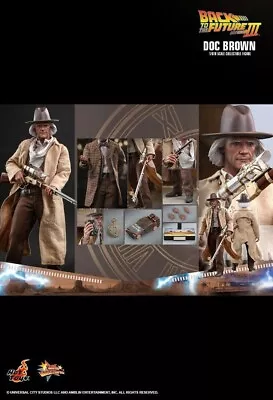Buy New Hot Toys MMS617 Back To The Future Part III 1/6 Doc Brown In Stock • 239£