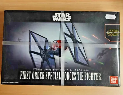 Buy  2016 Bandai Star Wars First Order Special Forces Tie Fighter 1/72 Precolored  • 53.52£