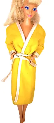 Buy 1977 Barbie Best Buy - Original Yellow Nightgown Dress B1170 • 15.36£