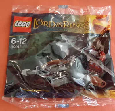 Buy LEGO Lord Of The Rings (30211) Uruk-Hai Mini-Figure With Ballista. New Polybag • 14.99£