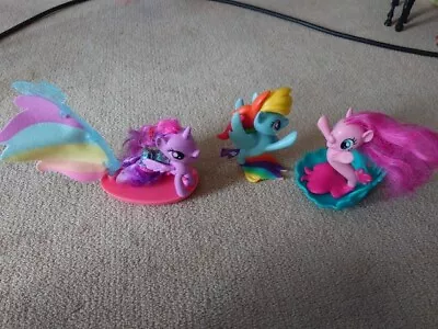 Buy My Little Pony Mermaid Bundle (MLP) Rainbow Dash, Twilight Sparkle & Pinkie Pie • 5£