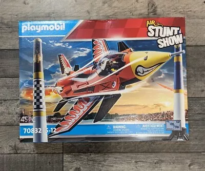 Buy PLAYMOBIL Air Stunt Show 70832 Eagle Jet, Toy Plane With Wind-Up Motor Aeroplane • 55.99£