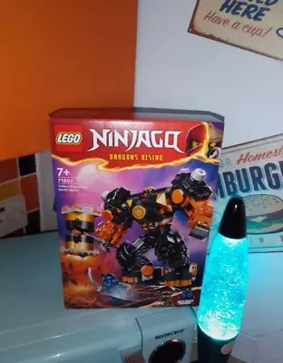 Buy LEGO NINJAGO 71806 Dragons Rising Cole’s Elemental Earth Mech Set • 1.31£