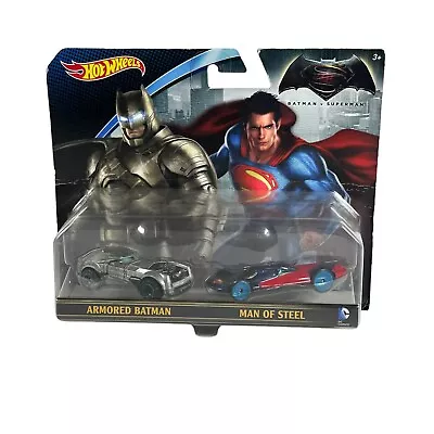 Buy Hot Wheels Batman V Superman Dawn Of Justice Mattel Die Cast Figures New 2015 • 12.22£