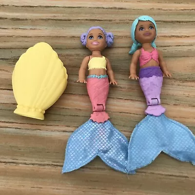 Buy Barbie Dreamtopia Surprise Toddler Chelsea Friends Mermaid Shell ~ Doll Bundle • 8.99£