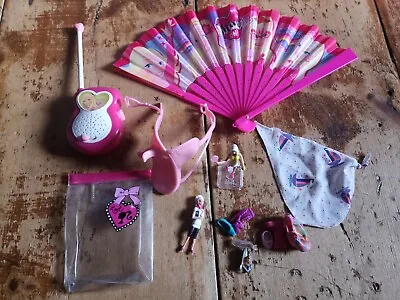Buy Mattel Barbie Collectable Bundle Clothes Accessories Fan Mini Dolls Saddle Toys  • 4.99£