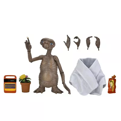 Buy NECA E.T. The Extra - Terrestrial 40th Anniversary Action Figure - Brown • 48.30£