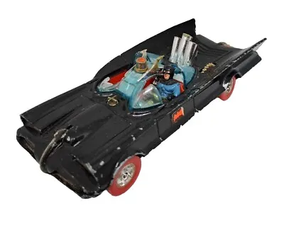 Buy Vintage Corgi Batmobile With Batman Figure Red Tire Variant Diecast Model • 100£