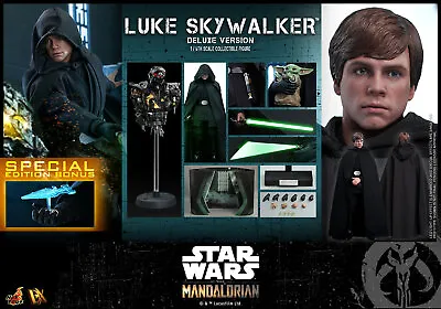 Buy Hot Toys 1/6 Star Wars The Mandalorian Dx23b Luke Skywalker Deluxe Limited Ver • 401.99£