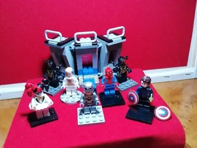 Buy Lego Minifigure Inc Iron Man + Spider-Man + Albert + Harley Quin Christmas Gift  • 24.99£