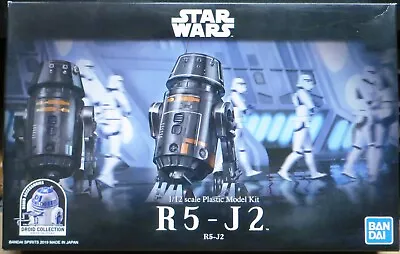 Buy Bandai R5-J2 Imperial Astromech 1/12 Scale Plastic Model Kit Star Wars • 33£