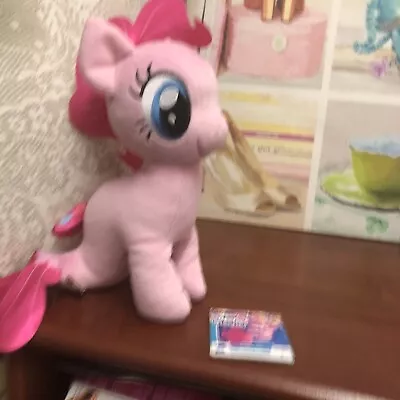 Buy My Little Pony The Movie, Pinkie Pie Mermaid Sea Pony Plush Soft Toy 12  • 3.99£