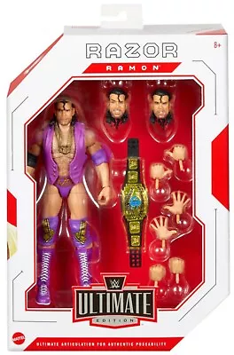Buy 🆕wwe Mattel Ultimate Edition Razor Ramon Chase Wrestling Action Figure • 89.99£