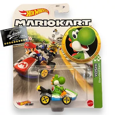 Buy HOT WHEELS Mario Kart Yoshi Standard Kart 1:64 Diecast COMBINE POST • 8.99£