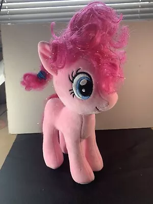 Buy TY Sparkle Pinkie Pie My Little Pony Soft Toy 11   28cm Plush Hasbro Sparkly G4 • 3.99£