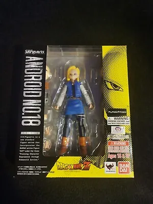 Buy Bandai S.H. Figuarts Dragon Ball Z Android 18 Action Figure UK IN STOCK • 140£