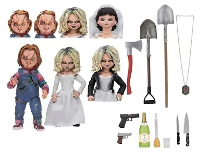 Buy NECA Bride Of Chucky 7  Scale Action Figure Ultimate Chucky & Tiffany ORIGINAL • 102.88£