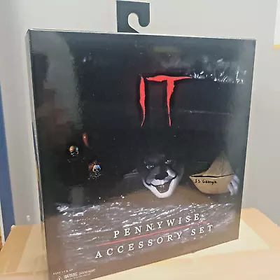 Buy Neca It 2017 Movie Pennywise Accessory Pack Set + Diorama + Jack In Box + Puppet • 19£